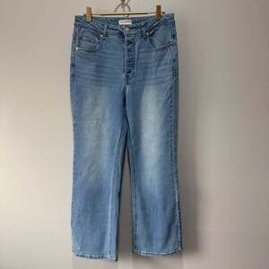 78&SUNNY High Rise Straight Wide Leg Blue Jeans Size 10